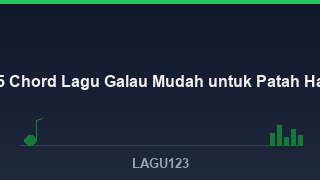 15 Chord Lagu Galau Mudah untuk Patah Hati